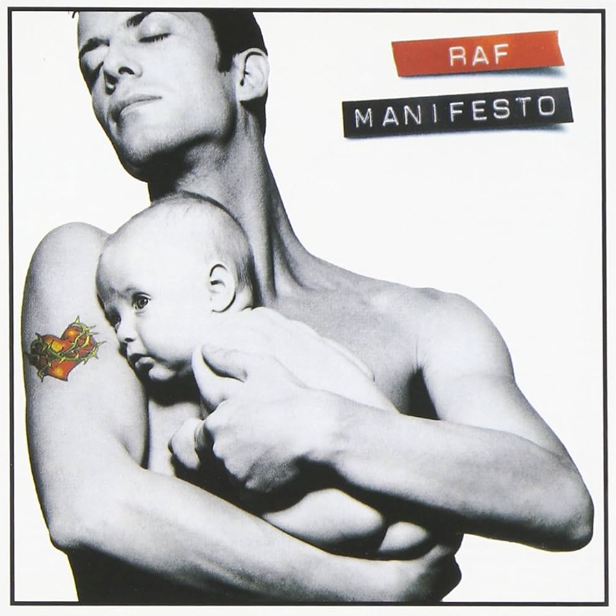 Copertina dell'album Manifesto di Raf